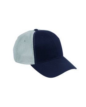 'Big Accessories OSTM Old School Baseball Cap With Technical Mesh'