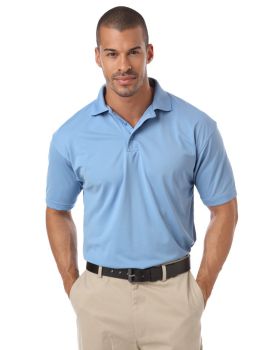 'Blue Generation BG1051 Men’s IL-50 Pocketless Polo'