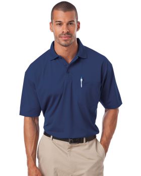 'BG1052 Adult IL-50 Pocketed Polo'