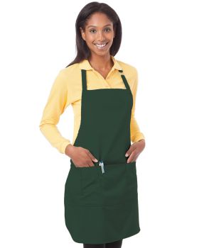 'BG1270 Scotchgard Treated Twill Bib Apron'