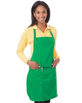 'BG1270 Scotchgard Treated Twill Bib Apron'
