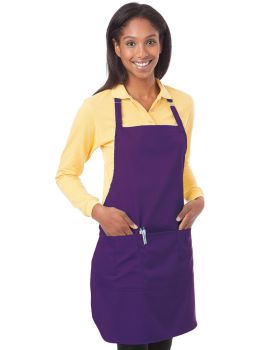 'BG1270 Scotchgard Treated Twill Bib Apron'