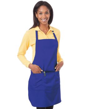 'BG1270 Scotchgard Treated Twill Bib Apron'