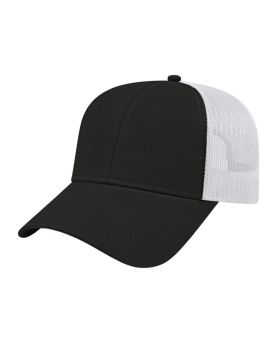 'BG1525C Two-Tone Trucker Mesh Back Cap'