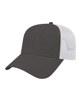 'BG1525C Two-Tone Trucker Mesh Back Cap'