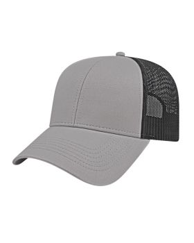'BG1525C Two-Tone Trucker Mesh Back Cap'