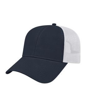 'BG1525C Two-Tone Trucker Mesh Back Cap'