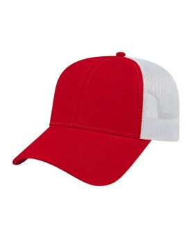 'BG1525C Two-Tone Trucker Mesh Back Cap'