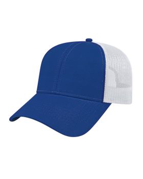 'BG1525C Two-Tone Trucker Mesh Back Cap'