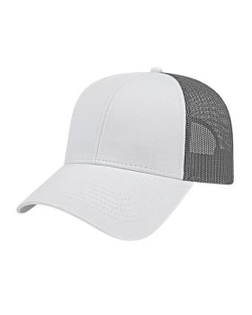 'BG1525C Two-Tone Trucker Mesh Back Cap'