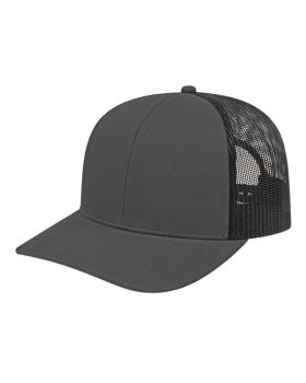 'BG1538C Poly/Cotton Trucker Mesh Back Cap'
