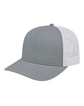'BG1538C Poly/Cotton Trucker Mesh Back Cap'