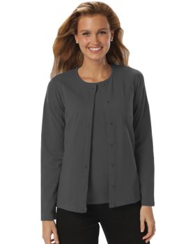 'BG4701 Ladies' L/S Button Front Cardigan'