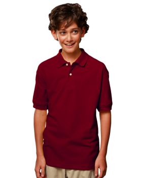 'BG5204 Youth Superblend S/S Pique Polo'