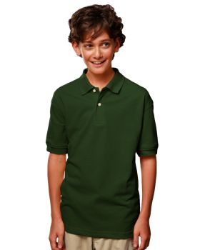 'BG5204 Youth Superblend S/S Pique Polo'