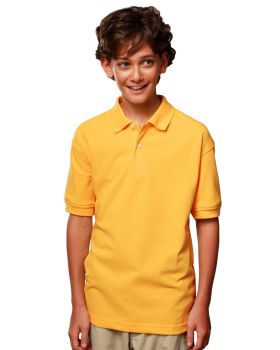 'BG5204 Youth Superblend S/S Pique Polo'