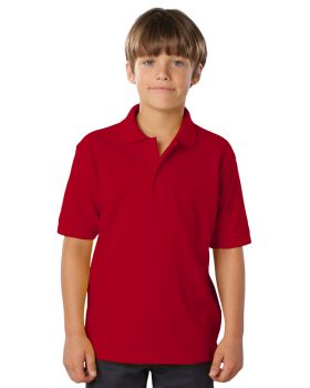 'BG5500 Youth Soft Touch Pique Polo'