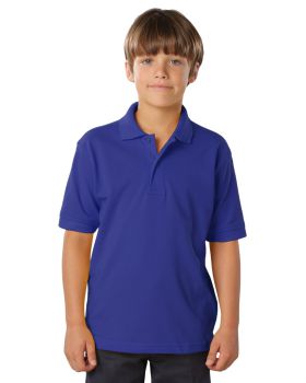 'BG5500 Youth Soft Touch Pique Polo'