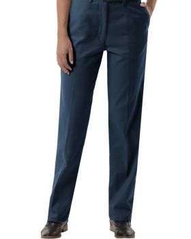 'BG6001P Ladies' Scotchgard Twill Flat Front Pant'