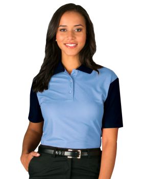 'BG6054 Ladies' IL-50 Colorblock Polo'