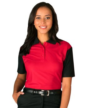 'BG6054 Ladies' IL-50 Colorblock Polo'