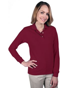 'BG6207 Ladies' Superblend L/S Polo'