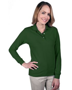 'BG6207 Ladies' Superblend L/S Polo'