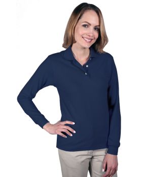'BG6207 Ladies' Superblend L/S Polo'