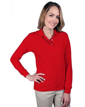'BG6207 Ladies' Superblend L/S Polo'