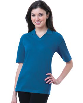 'BG6209 Ladies' Superblend V-Neck Polo'