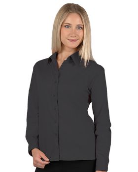 'BG6210 Ladies' L/S Value Poplin Shirt'