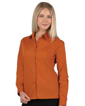 'BG6210 Ladies' L/S Value Poplin Shirt'