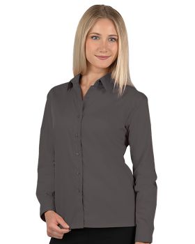 'BG6210 Ladies' L/S Value Poplin Shirt'