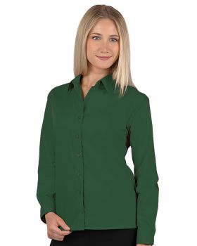 'BG6210 Ladies' L/S Value Poplin Shirt'
