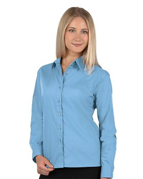 'BG6210 Ladies' L/S Value Poplin Shirt'