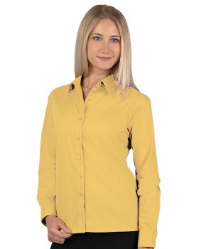 'BG6210 Ladies' L/S Value Poplin Shirt'