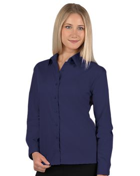 'BG6210 Ladies' L/S Value Poplin Shirt'