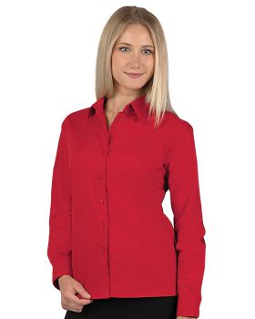 'BG6210 Ladies' L/S Value Poplin Shirt'