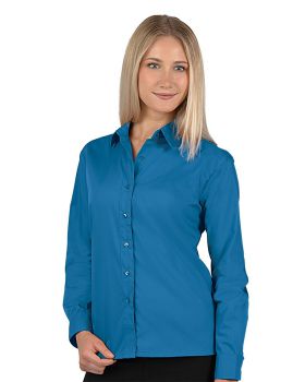 'BG6210 Ladies' L/S Value Poplin Shirt'