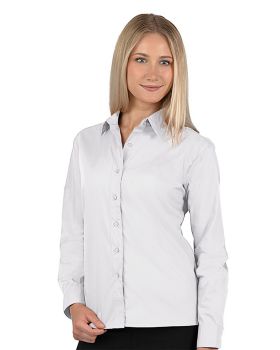 'BG6210 Ladies' L/S Value Poplin Shirt'