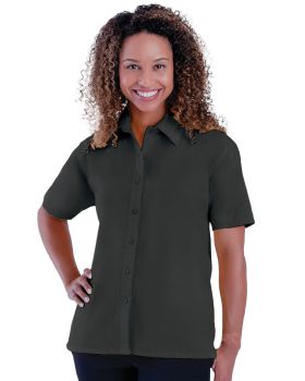 'BG6210S Ladies' S/S Value Poplin Shirt'