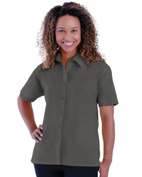 'BG6210S Ladies' S/S Value Poplin Shirt'