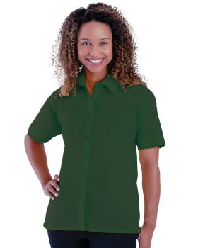 'BG6210S Ladies' S/S Value Poplin Shirt'