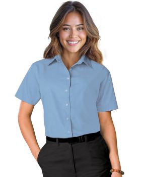 'BG6210S Ladies' S/S Value Poplin Shirt'