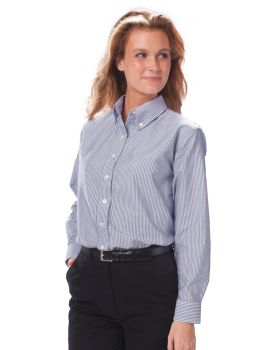 'BG6214 Ladies' L/S Oxford Shirt'