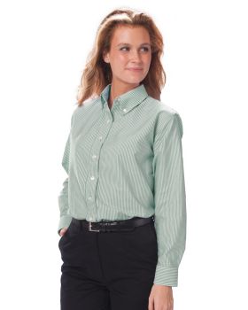 'BG6214 Ladies' L/S Oxford Shirt'