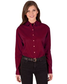 'BG6217 Ladies' Scotchgard Twill L/S Shirt'