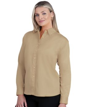 'BG6217 Ladies' Scotchgard Twill L/S Shirt'