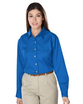 'BG6217 Ladies' Scotchgard Twill L/S Shirt'