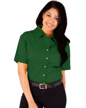 'BG6217S Ladies' Scotchgard Twill S/S Shirt'